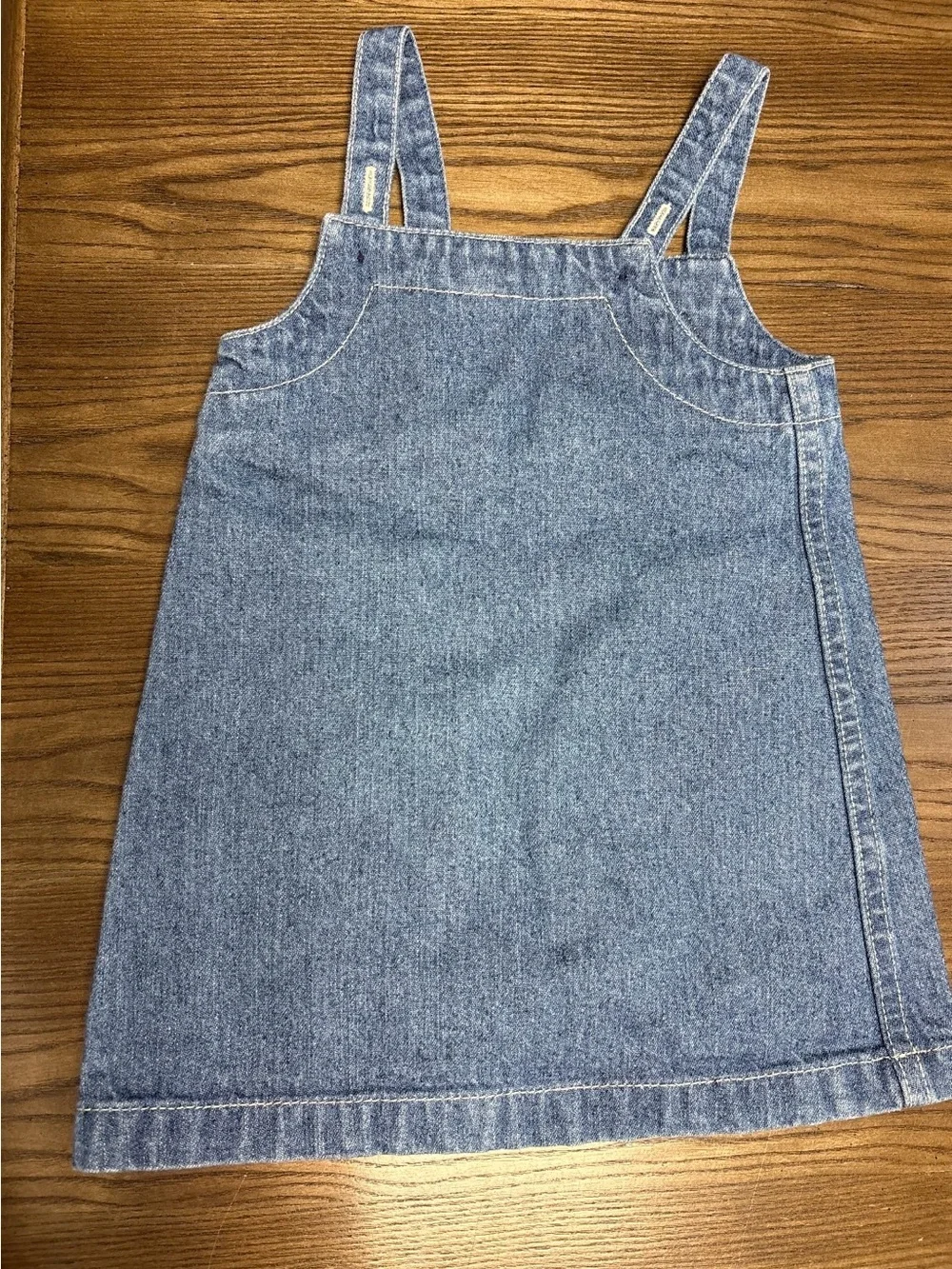 Vintage 90s/early Y2K Ralph Lauren Polo Bear denim dress